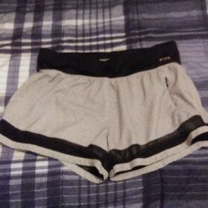 PINK jogger shorts MED